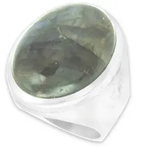 Bague pour femme en moissanite ovale, idéale pour un cadeau - Product Image 3