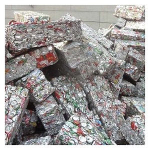 Aluminio reciclado en forma de latas UBC de desecho prensadas y limpiadas para aplicaciones industriales de recuperación y reutilización de metales - Product Image 2