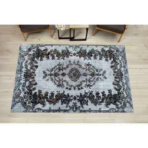 พรมลายเหรียญสีเขียวแบบตุรกี: พรมพิมพ์ลายโบราณสไตล์ชาติพันธุ์, พรมเชนิลล์ - Product Image 1