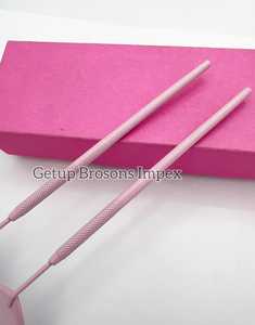 Haute qualité coeur Design miroir rose clair revêtement en poudre Extension de cils japonais en acier inoxydable Logo personnalisé outils de beauté - Product Image 6