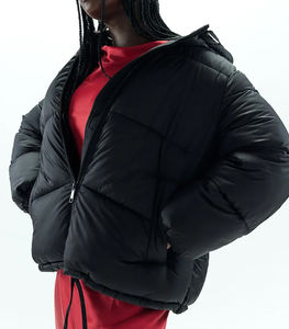 Veste matelassée imperméable chaude pour homme sur mesure Vente en gros Vêtements de rue d'hiver Veste bomber matelassée - Product Image 6