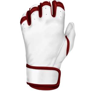 Venta al por mayor de guantes de bateo de béisbol de puño corto personalizado Premium logotipo profesional hecho de cuero de alta calidad para la posición de receptor - Product Image 3