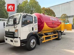 HOWO <span class=keywords><strong>LPG</strong></span> 4x2ราคาไม่แพงสำหรับการขนส่งน้ำมันเชื้อเพลิงที่มีประสิทธิภาพ - Product Image 2