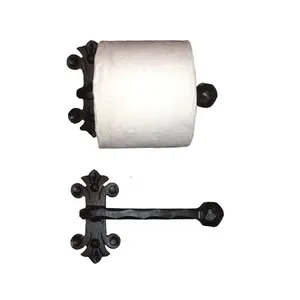 Porte-papier hygiénique en fer extrêmement design pour décorer les Offre Spéciale de salle de bain Porte-papier hygiénique en fer de meilleure qualité Arts métalliques indiens - Product Image 3