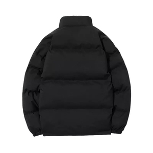 Chaqueta acolchada ligera personalizada con estilo para hombre, chaqueta de burbujas con soporte moderno, ropa de abrigo de lona, cálida de moda de calle alta - Product Image 4