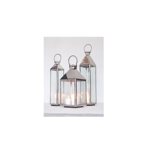 Linterna de vela de acero inoxidable lista para festivales para cenas de celebración de temas festivos o calidez del hogar - Product Image 2