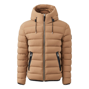 Chaqueta de Plumón de Alta Calidad para Hombre, con Capucha, Impermeable, con Ribete Real, para Invierno - Product Image 2