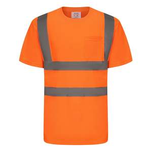 Camisetas Polo de Alta Visibilidad 100% Poliéster, Reflectantes, de Seguridad, para Trabajo y Construcción - Product Image 4