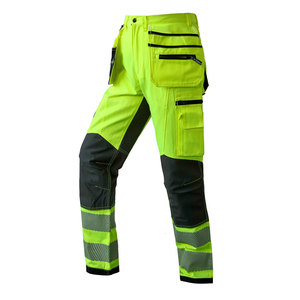 Nouveauté Look classe meilleure qualité pantalon de travail haute visibilité pour hommes couleur attrayante produit à la mode pantalon de sécurité haute visibilité - Product Image 2