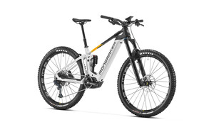 จักรยาน New Crafty Carbon RR SL - สีเงินและสีขาว E-MTB Enduro AM - Product Image 2