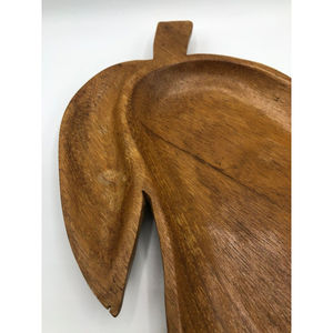 Bandeja de madera de mango de la mejor calidad, diseño clásico para servir frutas y postres, accesorios de cocina para restaurantes - Product Image 3