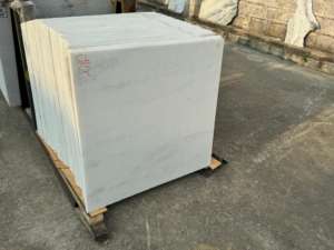 À la mode italien naturel blanc marbre dalle mur neige blanc italien marbre pour salle à manger cuisine comptoir salle de bain escaliers - Product Image 1