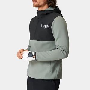 Veste légère en tricot à fermeture éclair pour hommes Vêtements de sport de golf respirants à capuche Vêtements d'extérieur à la mode pour les sports de plein air à quantité minimale de commande bas - Product Image 1