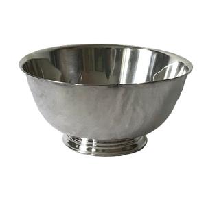 ชามแชมเปญทรงกลมทำจากโลหะชามเก็บค็อกเทลไวน์ชุบเงินสำหรับอุปกรณ์ในบาร์โรงแรมงานปาร์ตี้ดีไซน์ยอดนิยม - Product Image 1