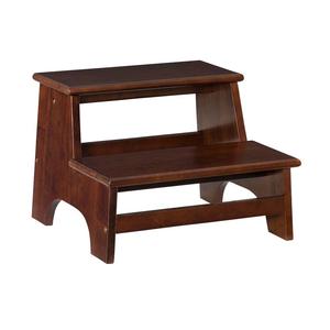 Wooden Step <b>Stool</b> with Solid Timber Build Perfect for Reaching Kitchen Shelves Bathroom Vanities Bedroom and Home - Product Image 3