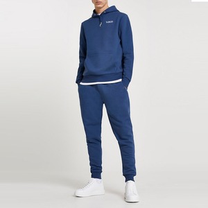 Chándal deportivo con logotipo personalizado/estampado de alta calidad para hombre, ropa de calle transpirable suave, chándal cómodo para hombre a la moda 2026 - Product Image 1