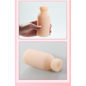 Copa Masturbadora con Canales Estimulantes, Succión y Agarre, Juguete de Placer Masculino, 48 Unidades por Caja - Product Image 5