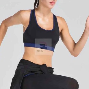 Top de yoga para gimnasio con logotipo personalizado para mujer con Sujetador deportivo transpirable para fitness - Product Image 6