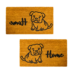 พรมมะพร้าวธรรมชาติที่ทนทานสำหรับใช้ในบ้านและสวนพรมกันลื่นและกันความชื้น - Product Image 1