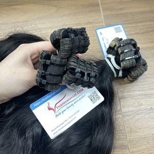 Cinta de gran oferta en extensiones de cabello humano 100% de onda natural de doble estiramiento de fábrica de Vietnam - Product Image 5