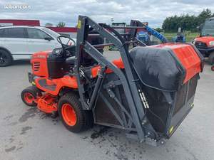 Pour tracteur de pelouse sans fil Kubota G26-II avec pont de coupe et moteur de ramasseur d'herbe 173cc pour la tonte de bricolage - Product Image 5