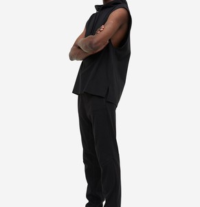 Pantalones de hombre de etiqueta privada hechos por profesionales de servicio OEM/pantalones y pantalones de chándal de talle alto de color sólido de nuevo estilo para hombre - Product Image 6