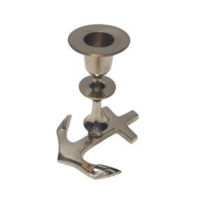 Bougeoir à hélice en aluminium nickelé poli pour la décoration de mariages et d'événements à vendre - Product Image 3