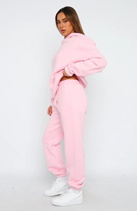 High Quality Custom 2 Piece <b>Pants</b> Sets <b>Women</b> Sweat <b>Suits</b> Sportswear Winter Tracksuits <b>for</b> <b>Women</b> Casual Design - Product Image 2