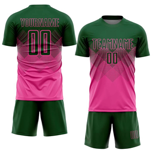 Uniformes de fútbol con nombre de equipo personalizado Unisex, ropa deportiva, pantalones cortos de jersey con sublimación, uniformes de fútbol de su propio diseño, hechos a medida - Product Image 6