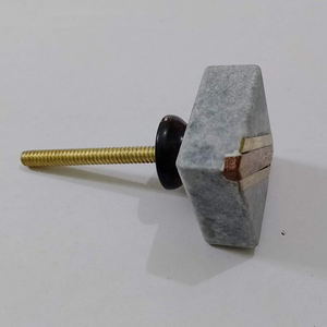 Perilla de mármol artesanal para muebles, perilla de mármol para cajones de cocina, pomos de puerta de proveedor mayorista indio - Product Image 4