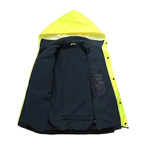 Fournisseur d'équipements de sécurité OEM, faible MOQ, vestes de travail en polyester thermique haute résistance, visibilité nocturne, vêtements de travail routier, haute visibilité professionnelle - Product Image 3
