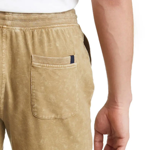 Concevez vos propres shorts pour hommes personnalisés en coton délavé à l'acide, 100% coton, décontractés, de haute qualité, service OEM - Product Image 4