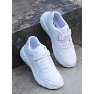 Zapatillas Blancas con Velcro para Niños, Calzado Elegante y Cómodo para la Escuela y Uso Diario, Venta al por Mayor al Mejor Precio - Product Image 2