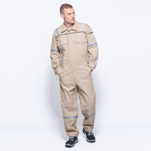 Overol DE TRABAJO DE SEGURIDAD CON overoles de cinta reflectante Trajes de ropa de trabajo uniformes para hombres - Product Image 1