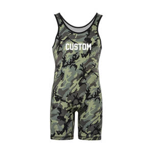 Pakistan personnalisé hommes pas cher MMA Singlets impression sublimée drôle tenue de combat haltérophilie Singlet à vendre - Product Image 1
