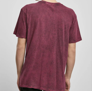 Blank <b>Plain</b> Acid Wash <b>Oversized</b> Vintage Custom Men Crewneck 100% Cotton <b>t</b> <b>Shirt</b> High Quality Acid Wash Tee <b>Shirt</b> - Product Image 3