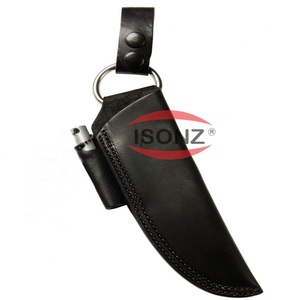 ISONZ PERSONNALISÉ FABRIQUÉ À LA MAIN EN Cuir de Vache COUTEAU GAINES et ÉTUI - Product Image 2