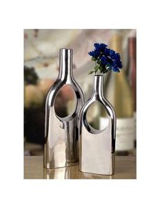 Lujosos floreros de metal hechos a mano con acabado exquisito, plantas de flores vivas artificiales de bajo precio para bodas - Product Image 1