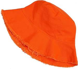 Sombreros de Pescador de Invierno de Color Naranja, Estilo Vintage, con Forro Interior de Peluche, Plegables, de Felpa Gruesa, con Ala Ancha para el Sol, para Verano y Playa - Product Image 5