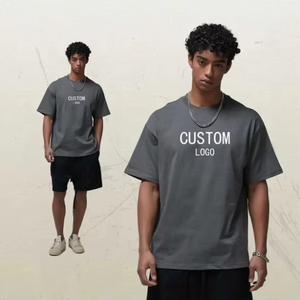 2025 nouvelle mode hommes T-Shirt fabriqué en usine respirant pour l'été Logo personnalisé col montant couleur unie manches courtes - Product Image 1