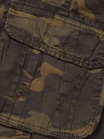 Short cargo décontracté ample à coupe camouflage pour homme avec taille élastique Matériau de haute qualité Parfait pour les voyages et les vêtements de tous les jours