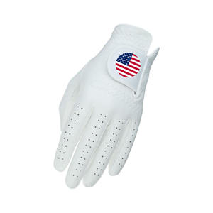 Los más populares al por mayor de encargo de primera calidad antideslizante Oem Golf deportes transpirable mejores guantes de golf de piel de oveja - Product Image 6