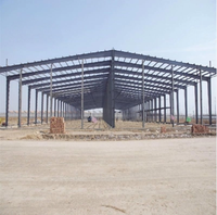 Bâtiments d'entrepôt préfabriqués en acier à faible coût, kits de construction de garages préfabriqués