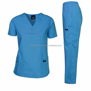 Combinaison de gommage de haute qualité unisexe blouses médicales vente en gros d'uniformes hospitaliers à la mode ensembles d'uniformes de gommage d'infirmière personnalisés - Product Image 5
