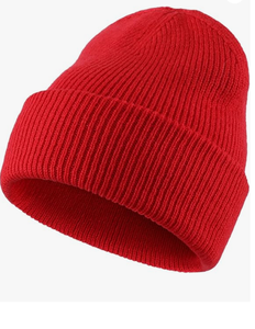 Mens Winter Hats Wool Blend Thick Knit Cuff Beanie Cap <b>Warm</b> Stocking Character for Men <b>Women</b> Casual Hunting Fishing Gardening - Product Image 1