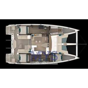 Catamarán Nautitech 48 OPEN, 2x60 CV/44 kW, Dimensiones 14.60x7.97 m, Mar Tirreno Italia 2025 - Product Image 4