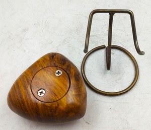 Coeur en bois souvenir crémation urne patte chat pour animaux de compagnie humains cendres fabriqués à la main unique en forme de coeur pour adultes avec présentoir - Product Image 3