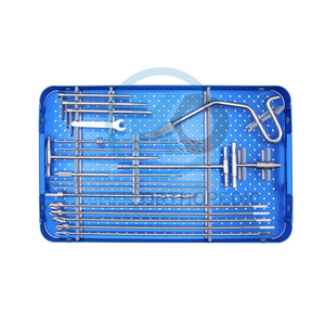 Juego de Instrumentos Ortopédicos para Clavos Intramedulares para Reducción de Fracturas de Miembros Inferiores, Material de Acero y Aluminio, KAHLU ORTHOPEDIC - Product Image 2