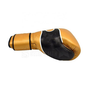 Guantes de boxeo de cuero PU Guantes de boxeo de entrenamiento duraderos para adultos Gimnasio y Fitness Guantes de boxeo deportivos - Product Image 4