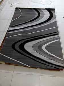 Alfombras Turcas Modernas de Polipropileno Jacquard Tejidas a Máquina, con Respaldo de Yute de Alta Calidad, Resistentes a las Manchas y de Pelo Alto - Product Image 5